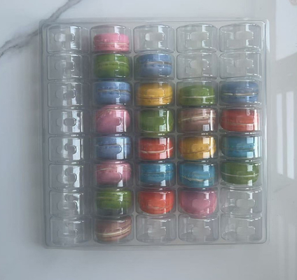 Plastik Kulesi Makaron Paket Kutusu Özelleştirilebilir Tasarım