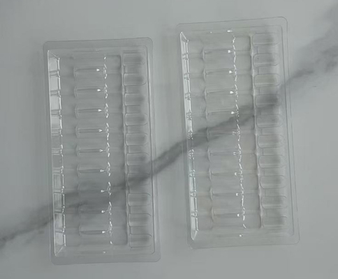 Şişelerin montajı için 1ml10 tepsiler