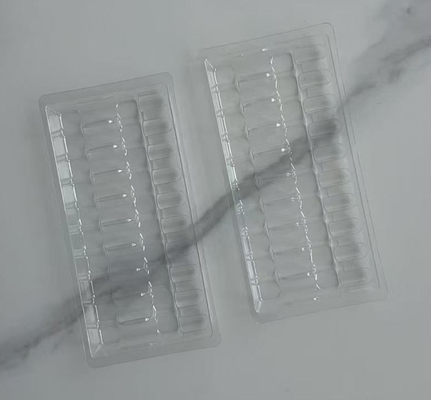 Şişelerin montajı için 1ml10 tepsiler