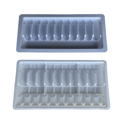 PET polietilen tereftalat ampul tepsisi Özellik 1ml 2ml 5ml 10ml Ampul tepsisi Seçim için çoklu özelliklerle