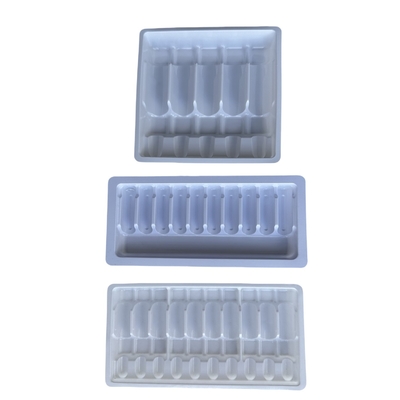 PET Ampul Tepsisi Özellik Satış 1ml 2ml 5ml 10ml Ampul Tepsisi Özellik Çoklu Spesifikasyonlar