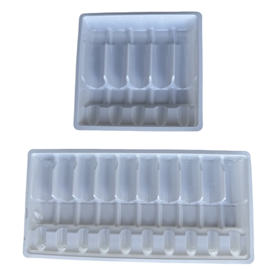 Ürün Ampule Tepsileri 1ml, 2ml, 5ml, 10m Su Enjeksiyon PET Ampule Tepsileri