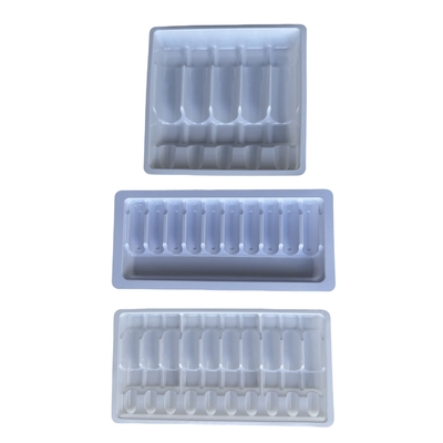 Ürün Ampule Tepsileri 1ml, 2ml, 5ml, 10m Su Enjeksiyon PET Ampule Tepsileri