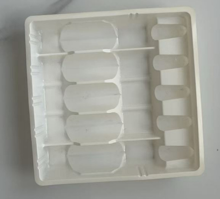 Özel 5 * 5ml Ampul Plastik İçerisi 2 * 10ml Su Enjeksiyon Ağızdaki Sıvı Xylin Şişe Tepsisi Blister Kutusu