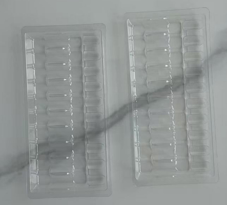Porselen beyaz su iğnesi şişlik plastik tepsisi piyasada tedarik tıbbi hediye kutusu yüksek kaliteli tıbbi plastik kutusu