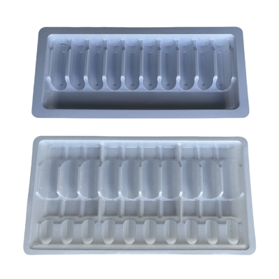 Özel Piyasaya Alınan Drog Ampulet Tepsileri 1ml 2ml 5ml 10m Su Enjeksiyonu PET Ampulet Tepsileri