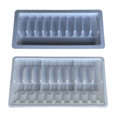 Özel Vacuum Tabak Paketleme 1ml 2ml 5ml 10ml PET Su Enjeksiyon Ampoule Tabak