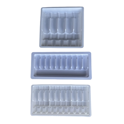 Özel Vacuum Tabak Paketleme 1ml 2ml 5ml 10ml PET Su Enjeksiyon Ampoule Tabak