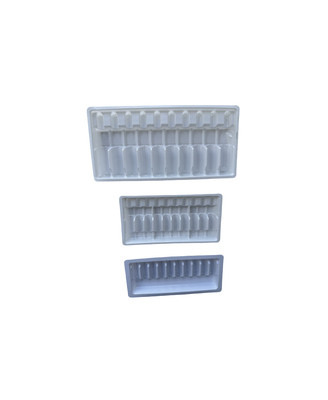 Su Enjeksiyonu için Blister Tepsisi Paketleme 1ml 2ml 5ml 10ml PET Ampul Tepsisi Özelleştirme