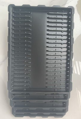 Fabrika Özel PS Anti-Statik Pıhtı Tabakları, Şeffaf Plastik Kutular Elektronik Paketleme PCB Modülü Dönüşüm Tabakları