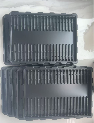 Özel PS Blister Packaging Anti-Statik Tepsiler, İletici Plastik PCBA Anti-Statik Yüklü Tepsiler ve Değişim Diskleri