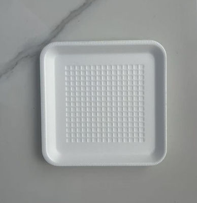 Süpermarket Tek kullanımlık taze yiyecek tepsileri Meyve Eps Kapağı olmayan plastik ambalaj kutuları