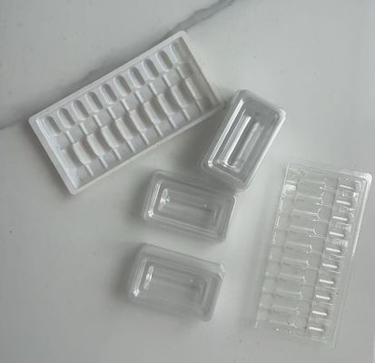 2ml Vial Packaging Tray 14.3x7.3cm Cardboard Medicine Box