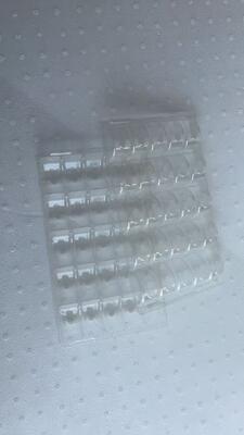 Gıda kalitesi PET plastikli tekrar kullanılabilir ve özelleştirilebilir Makaron Blister Tepsisi