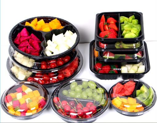 Customized Recyclable PET Tomato Packaging Box with Heat Sealing for Perfect Protection