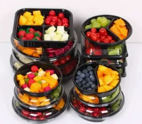 Customized Recyclable PET Tomato Packaging Box with Heat Sealing for Perfect Protection