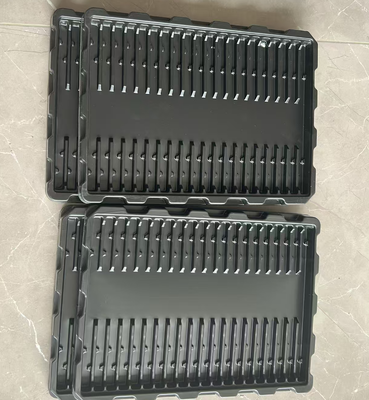 Cihaz ve devre kartı ambalajı için Cinsi PS 100-Grid 21 * 16 * 5 İç çaplı Anti-Statik Baloncuk Tavası