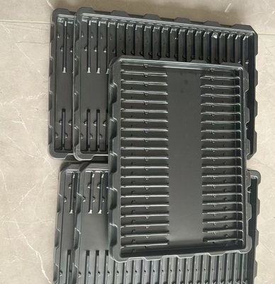 Customized Size Eco-friendly High-temperature Resistant Anti-static Blister Tray for Electronic Components
