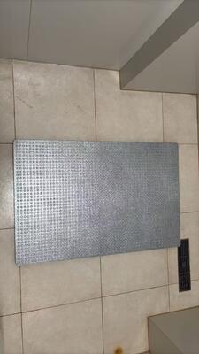 Mold Resistant Quick Drying Shower Mat with Massage Bumps EPP Non-Slip Bath Mat for Safe Bathroom Floor