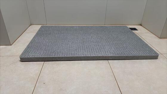 One Piece Mold Resistant Fast Drainage Shower Mat Non Slip Mat for Bath Floor Safety