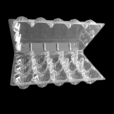 Çevre Dostu 30 Sayılı Yumurta Daireleri PET Filmde 32.5cm Plastik Blister Tepsisi