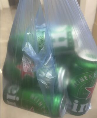 Süpermarketler İçin Yüksek Darbe Direnci ve Geri Dönüştürülebilir Malzemeli Özel Tasarım HDPE Tote Çanta