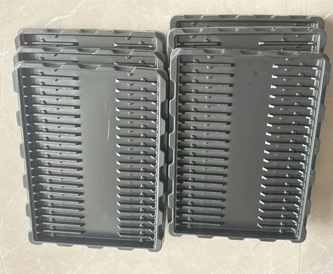 Elektronik Bileşenler ve Lityum Piller için Özel Siyah PS Antistik Pıhtı Tavası